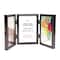 Simply Essentials™ 3 Opening 3.5" x 5" Black Hinged Metal Frame by Studio Décor®